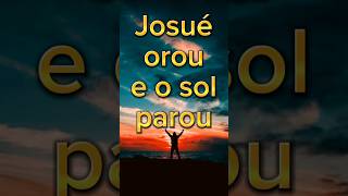 JOSUÉ OROU E O SOL PAROU | LEGENDADO