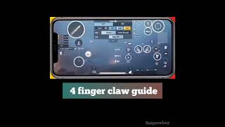 4 finger claw guide in pubg mobile #shorts #pubg