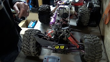 HPI Savage 2.4GHz Receiver & HPI Rush New Wheels!