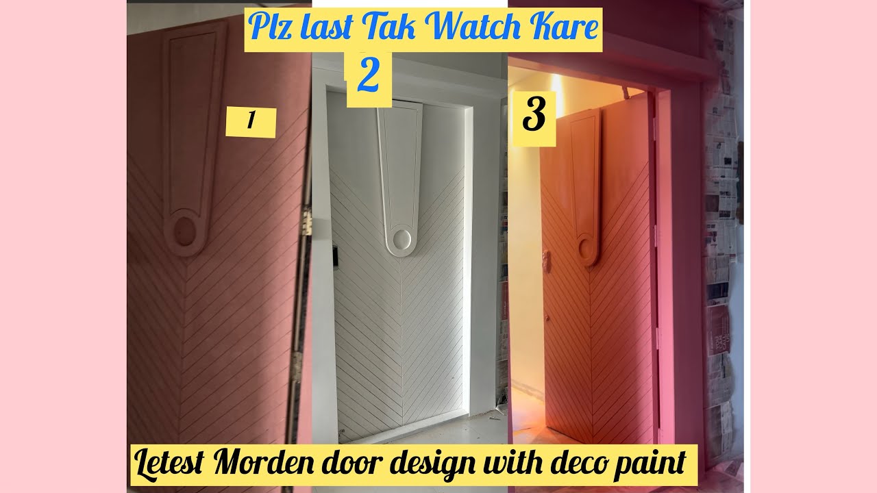 Letest Door Design With Deco Paint / Door design /Luxury Door Design