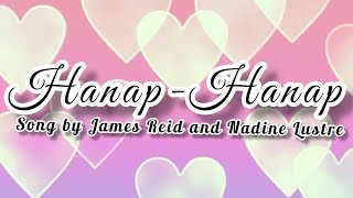 JAMES REID AND NADINE LUSTRE-Hanap-Hanap(lyrics) by Music Lover Channel