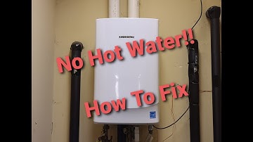 Navien Tankless Hot Water Heater (Error Code 038E)