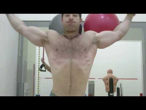 Practice Posing Front/Rear Double Bi, Most Muscular