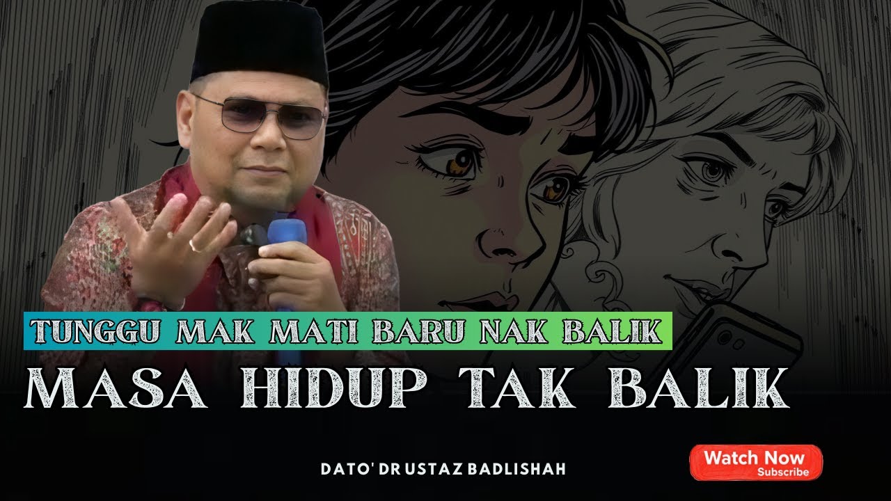 MABUK CINTA SANA SINI MAK PUN LUPA | INSAN YANG TAK PERNAH MINTA BALASAN | USTAZ BADLISHAH 