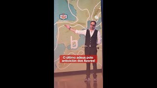 Arrancamos cun minuto de silencio polo anticiclón dos Azores coa maestría de Paco 🎺