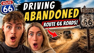 DRIVING ABANDONED ROUTE 66 ROADS 🇺🇸😳 | Route 66 Day 3