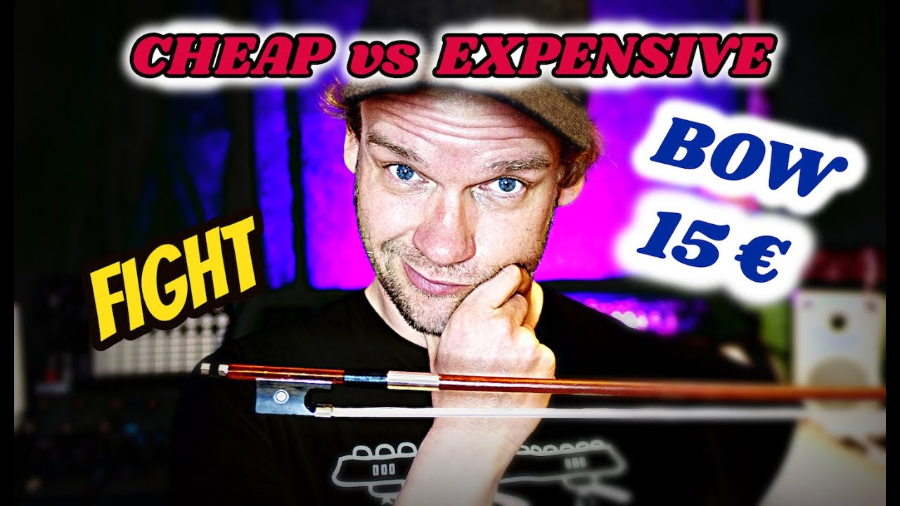 Violin Bow Tutorial Cheap vs. Expensive Geigen Violine Bogen YouTube