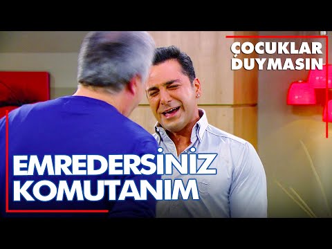 Ofiste askerlik eğitimi - Çocuklar Duymasın 80. Bölüm