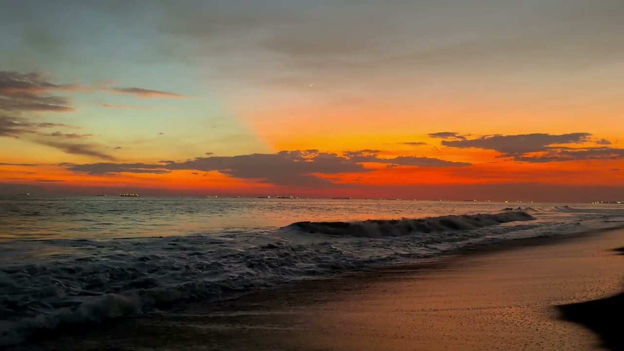 Tramonto sull'oceano Pacifico di Guatemala🇬🇹🌅
