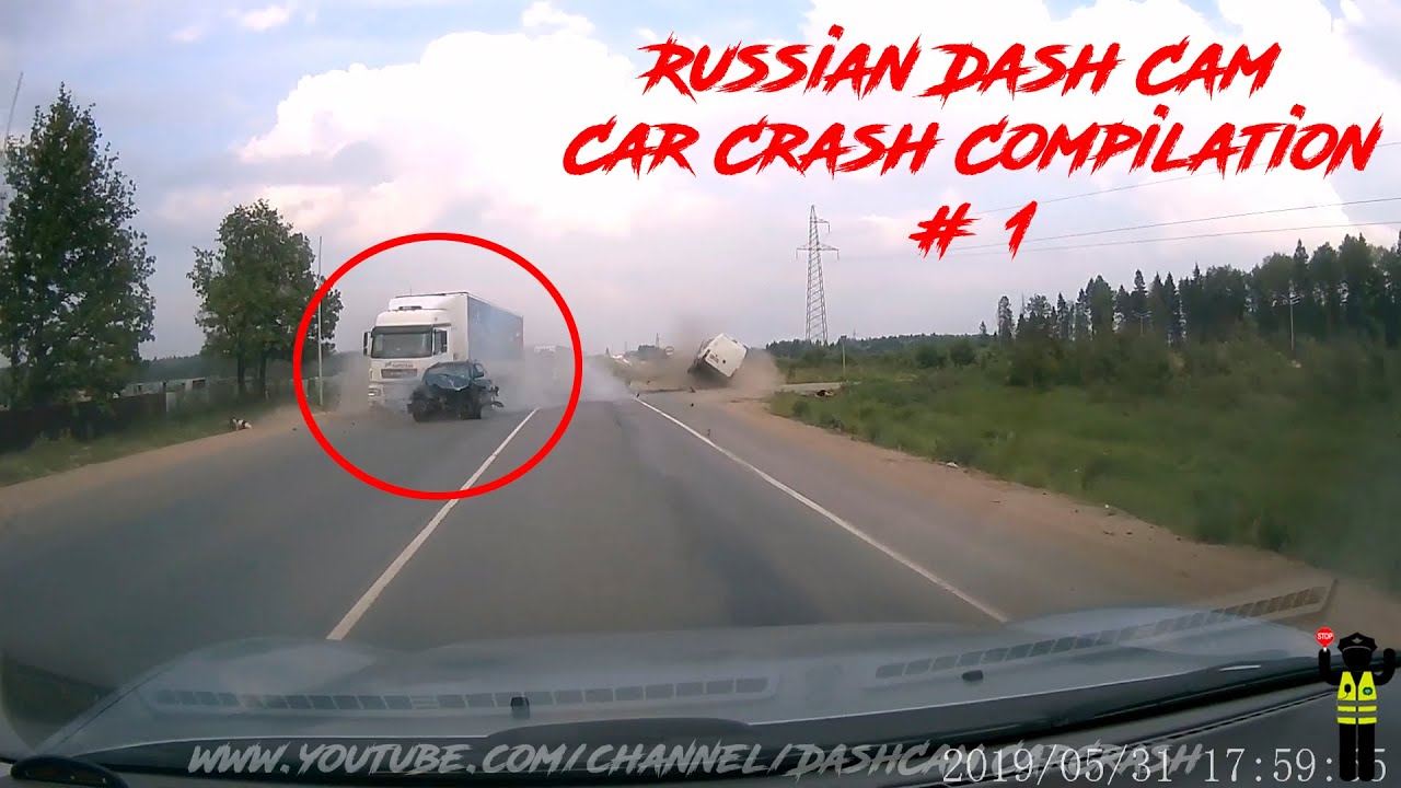 New Russian Dash Cam Car Crash Compilation # 1 - YouTube
