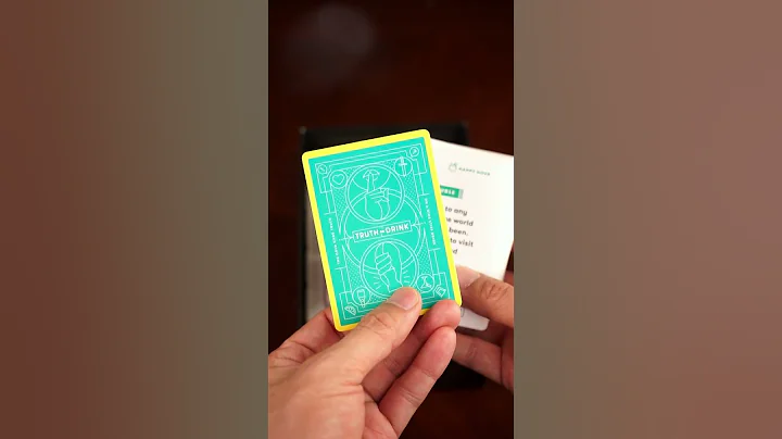 Truth or Drink: The Card Game by Cut