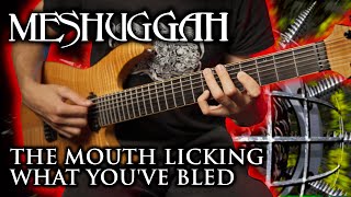 MESHUGGAH - The Mouth Licking What You&#39;ve Bled (Cover) + TAB