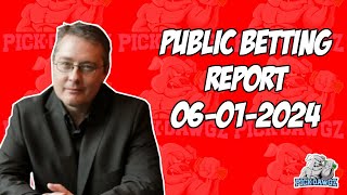 MLB Public Betting Report Today 6/1/24 | Against the Public with Dana Lane