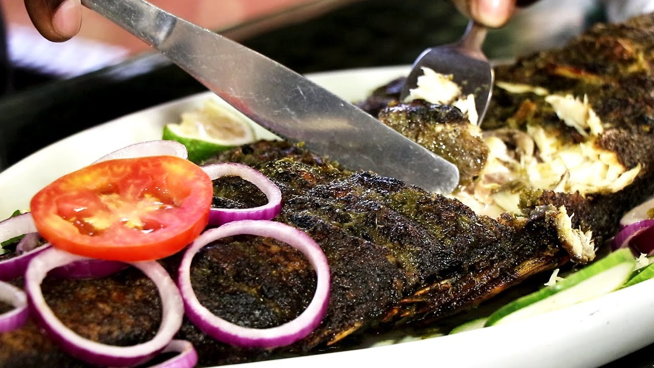 Amazing Charcoal Grilled Fish Manor 540 Zuri Experiencing East Africa YouTube