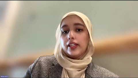 WebAssign Student Success Story - Kinza Ahsan