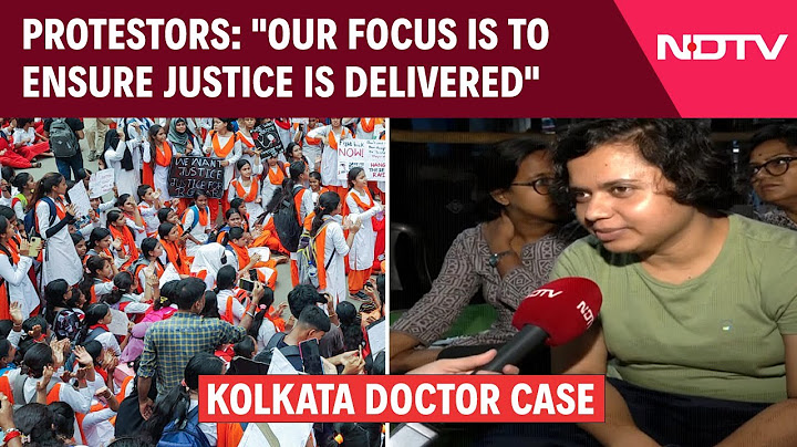 Kolkata Rape Murder | Protesting Students: "Our Focus Is To Ensure Justice Is Delivered"