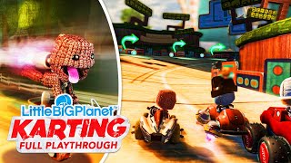 LittleBigPlanet Karting Full Playthrough | PS3
