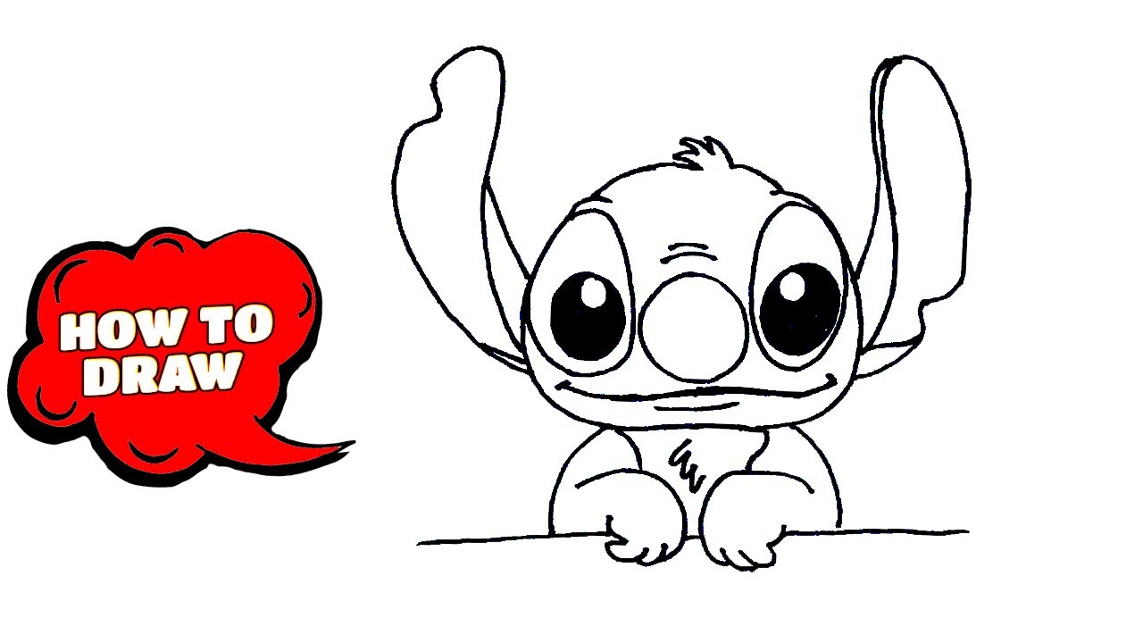 Sketch How To Draw Stitch