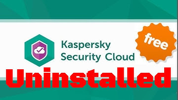 How to Uninstall Kaspersky Security Cloud Free in Windows 10
