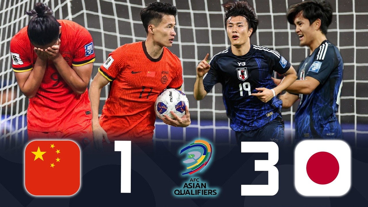 5万人のスタジアムが静まり返る…日本代表が中国を圧倒 🤯🔥 ❯ W杯アジア最終予選 2024/11/19