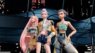 HUNTR/X - SUPERNOVA | aespa X Kpop Demon Hunters [BLENDER Animation]