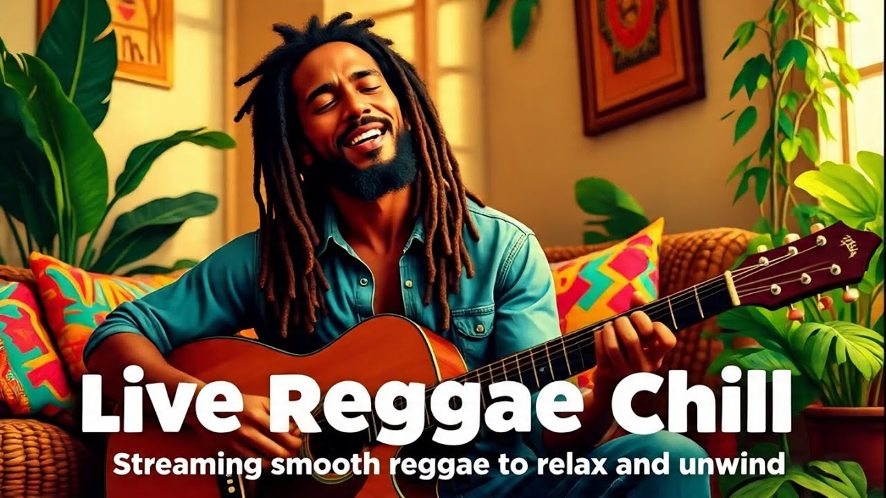 ☀️Island Reggae w/ Bob Marley - Chill Summer Mix 🌴
