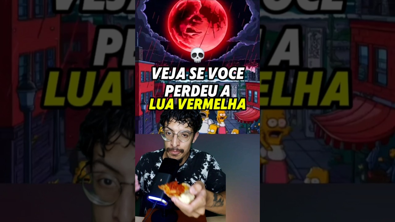 Lua de Sangue: essa é sua próxima chance! 🤯🔴 