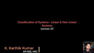 Linear & Non-Linear Systems |Solved problems| (LEC 20)
