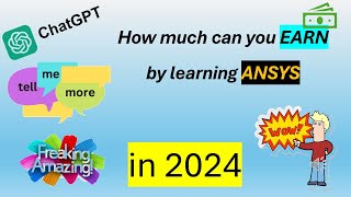 How much you can earn by learning ANSYS ?