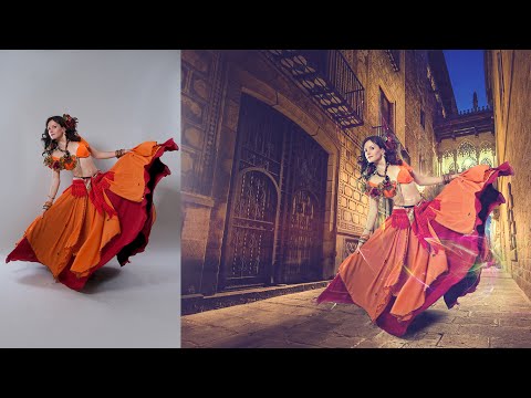 Photoshop Tutorial | Photo Manipulation | Light Effects on Model Photoshop Tutorial | Photo Manipulation | Light Effects on Model