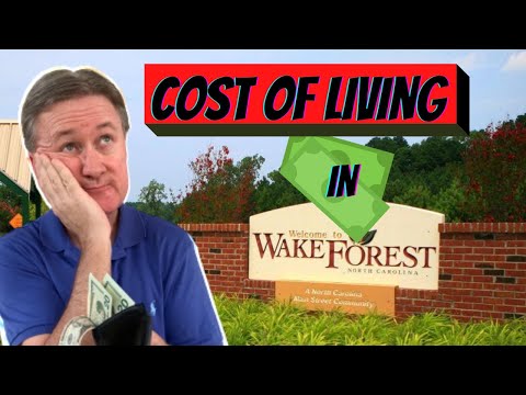 Cost of Living in Wake Forest NC! If You're Moving to Wake Forest, Find Out What It'll Cost You HERE