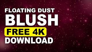 Free 4K Motion Background | Floating Dust Blush (Seamless Loop) screenshot 3