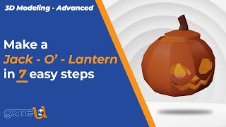 Make a JACK - O' - LANTERN in 7 EASY STEPS!