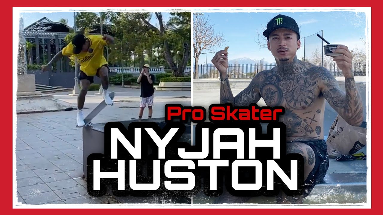 NYJAH HUSTON Pro Skater tricks compilation 2020 best of YouTube