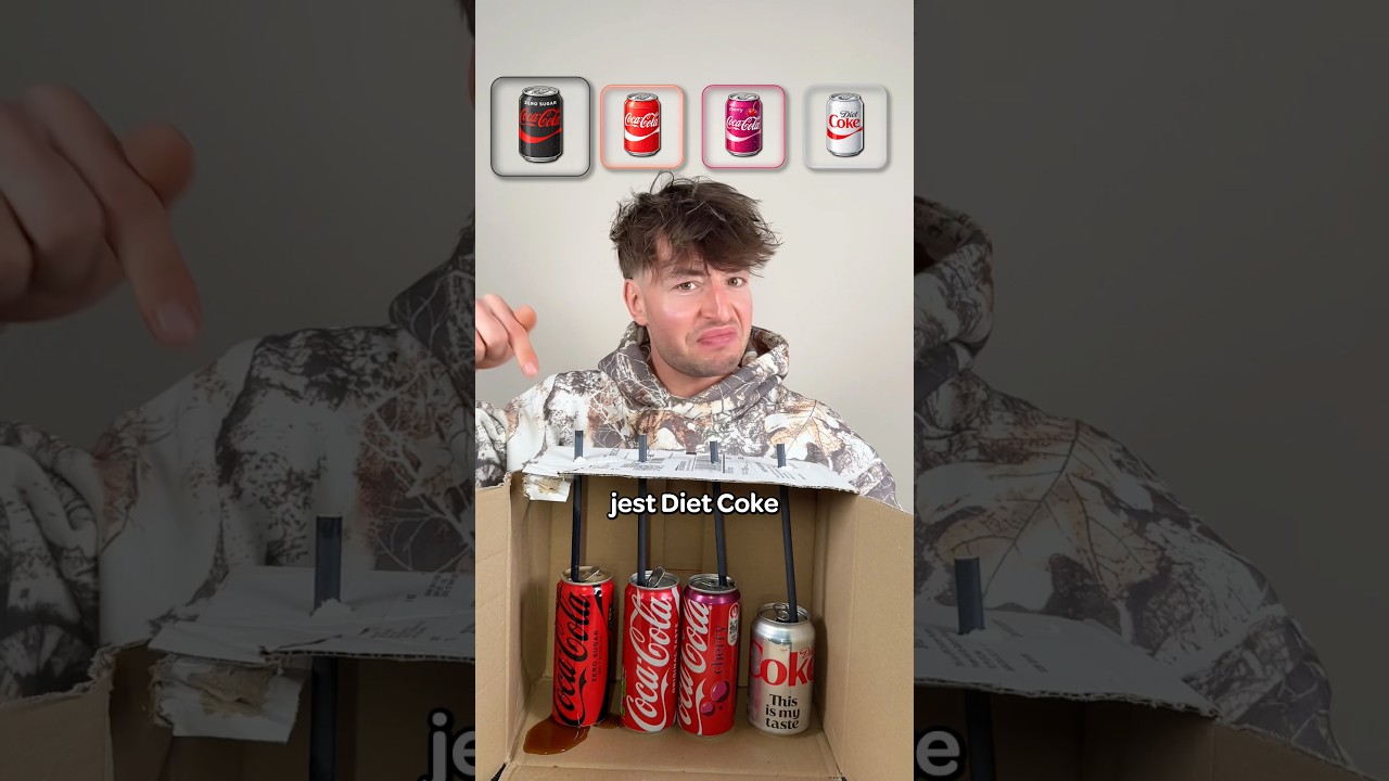 Rozpoznam jaka to cola?