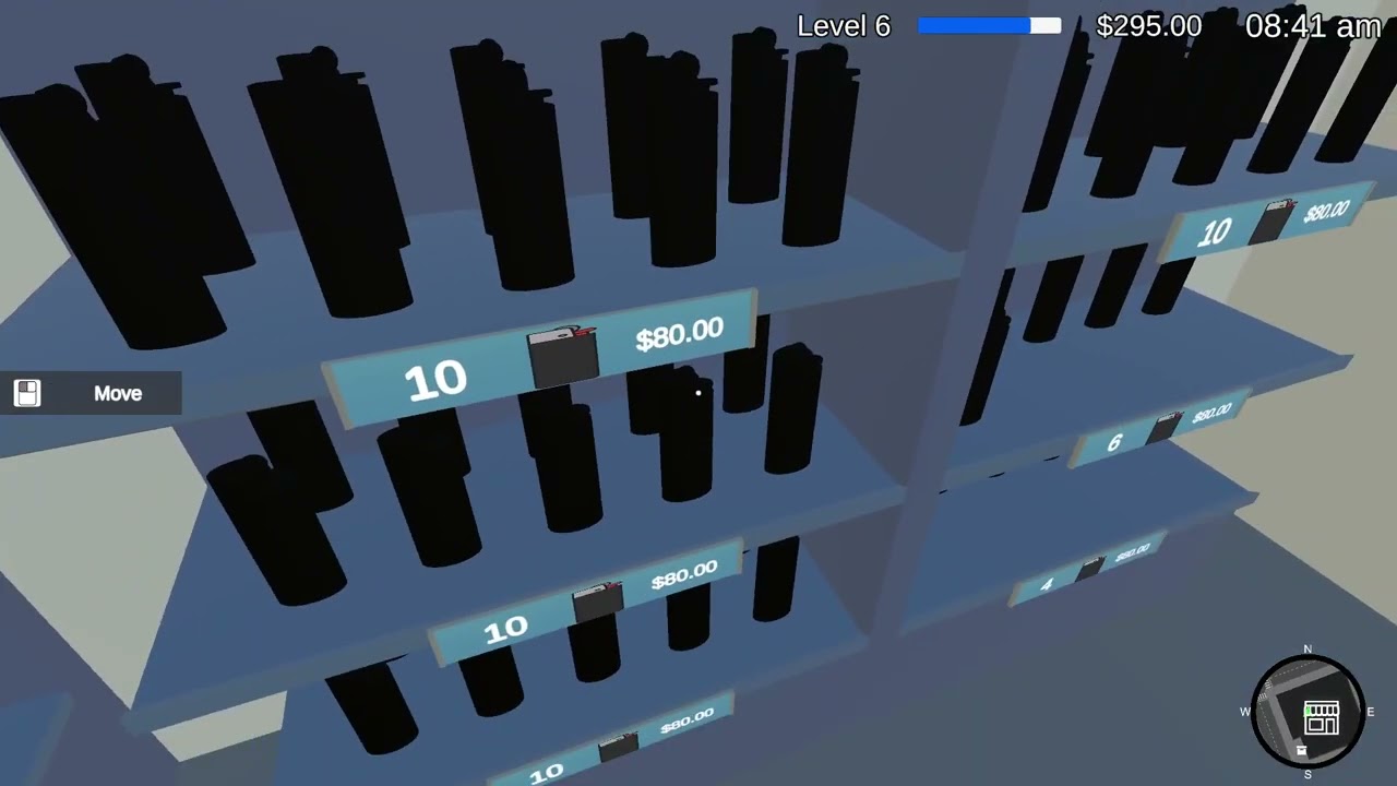 Вампир открыл магазин в Smoke Shop Simulator №8