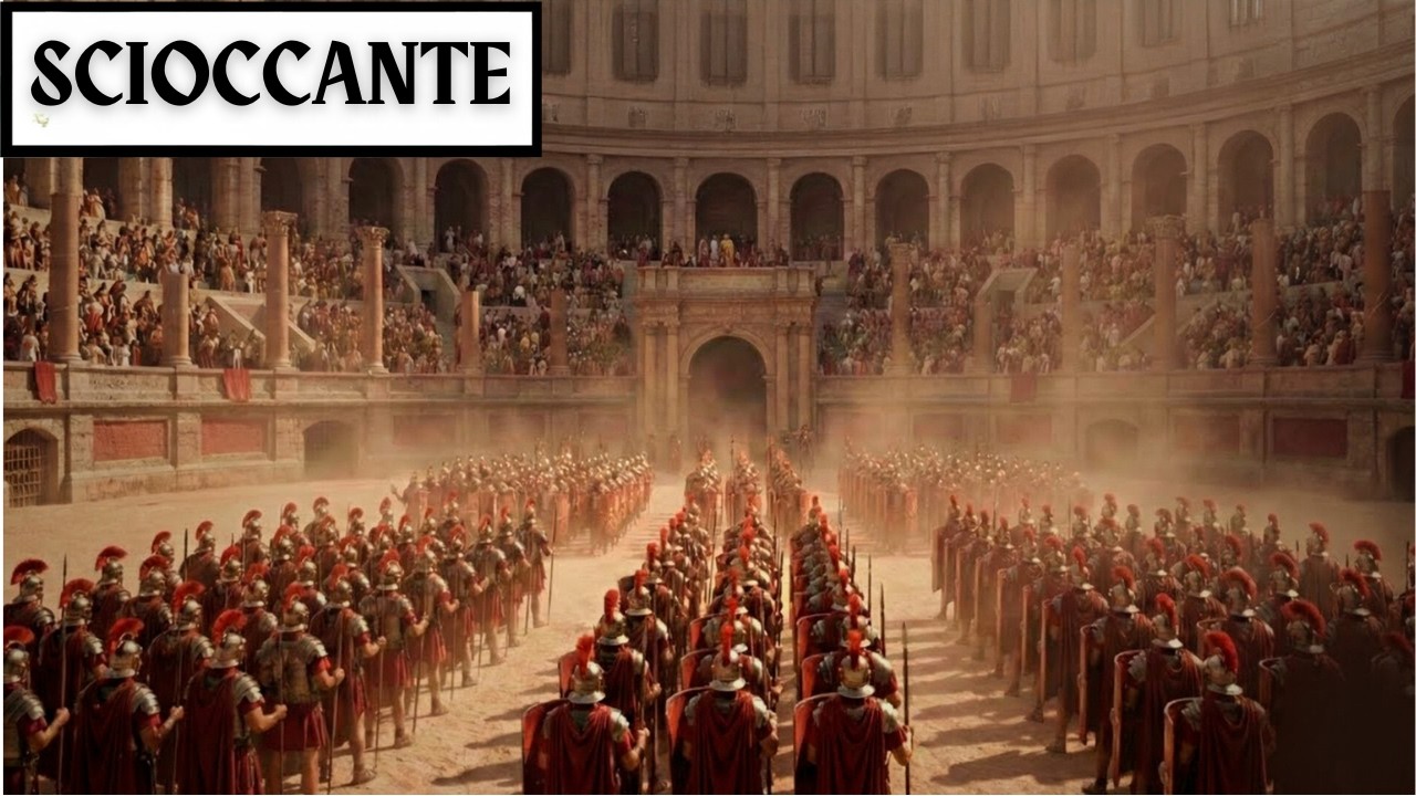 Dentro il Colosseo e le strade di Roma antica | Ricostruzione IA