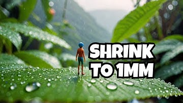 What If in a Blink, You Shrunk to 1mm Tall?