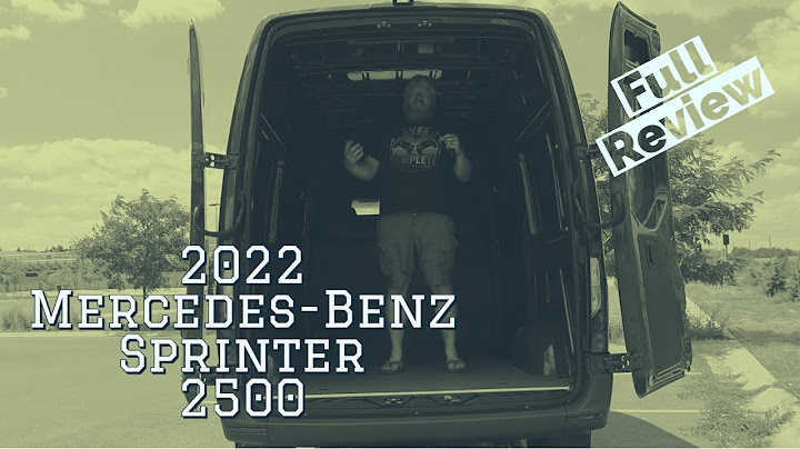 2022 mercedes-benz sprinter extended cargo van