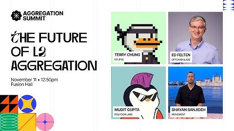 The Future of L2 Aggregation Panel | Aggregation Summit 2024
