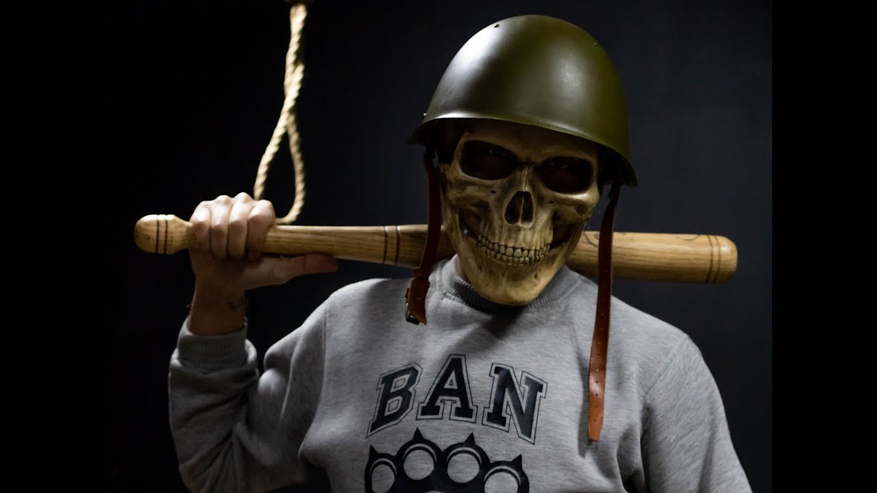 Стрим Маска Череп DIY покраска под кость