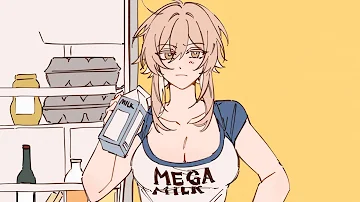 Mega Milk - Roommates AU | Genshin Impact