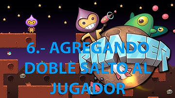 Curso de programación de video juegos con Phaser, 6.- Agregando doble salto al jugador