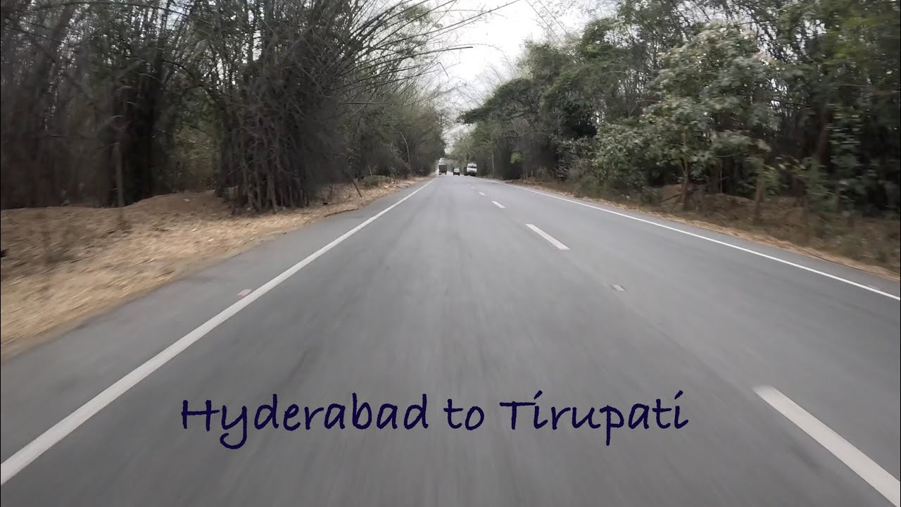 Hyderabad to Tirupati Road Trip by car | 600+ km of Pure Devotion 🛣️ 🛕