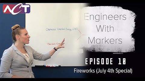 How Firework Colors Are Made | Thermal Dynamics of Fireworks| Engineers With Markers