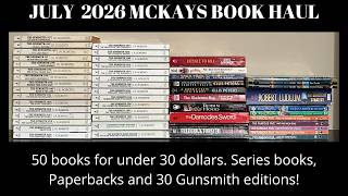 McKays Book Haul July 2026