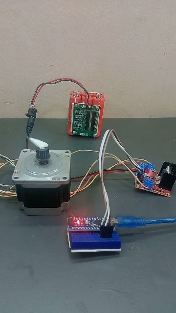 Nema 17 Stepper Motor Arduino Nano #L298nMotorDriver #Shorts - YouTube
