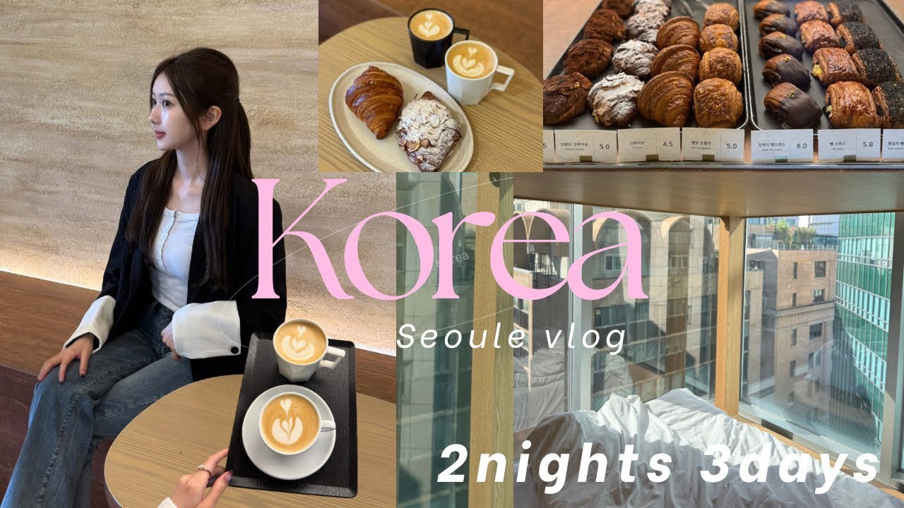 【韓国vlog】色々あった2泊3日🇰🇷🌀ケーキ食べられない生活は無理！