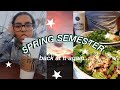 DAY IN MY LIFE: Back at it again, SPRING SEMESTER