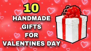 10 AMAZING HANDMADE VALENTINE'S DAY GIFT IDEAS 2021 | DIY GIFTS FOR VALENTINES DAY | DIY EASY GIFT by Creative Hud 8,560 views 3 years ago 40 minutes